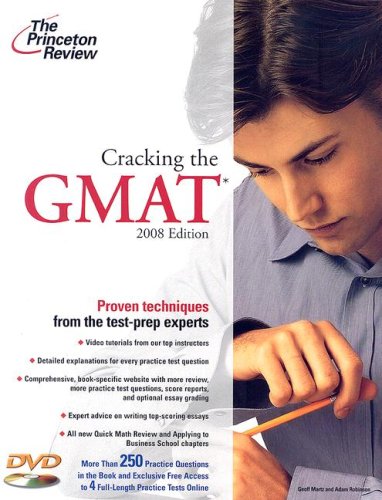 Stock image for Cracking the GMAT 2008 for sale by Better World Books
