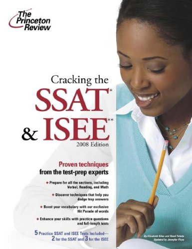 9780375766183: Cracking the SSAT and ISEE, 2008 Edition (Private Test Preparation)