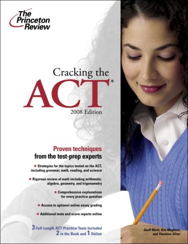 9780375766343: Cracking the ACT, 2008 Edition (College Test Preparation)