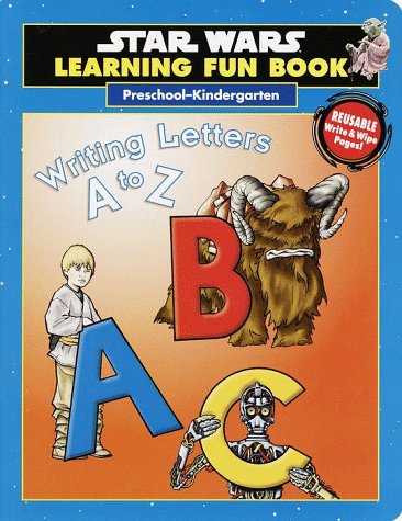 Beispielbild fr Star Wars Learning Fun Book Writing Letters A to Z (Pre-K) zum Verkauf von Wonder Book