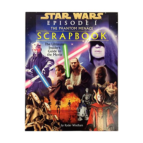 Imagen de archivo de Star Wars Episode I the Phantom Menace Scrapbook a la venta por ThriftBooks-Dallas