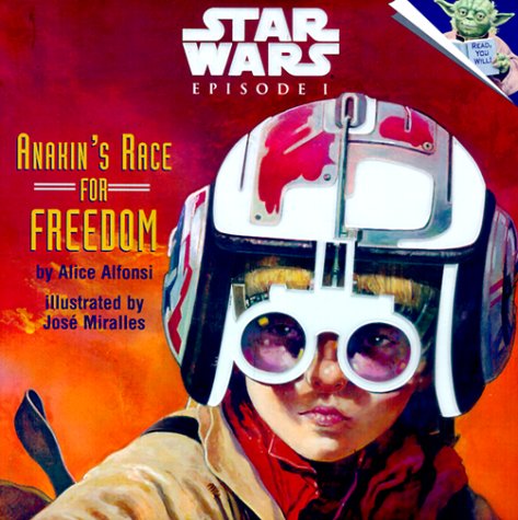 Beispielbild fr Star Wars Episode I: Anakin's Race for Freedom (A Random House Star Wars Storybook with Foil Stickers) zum Verkauf von Your Online Bookstore