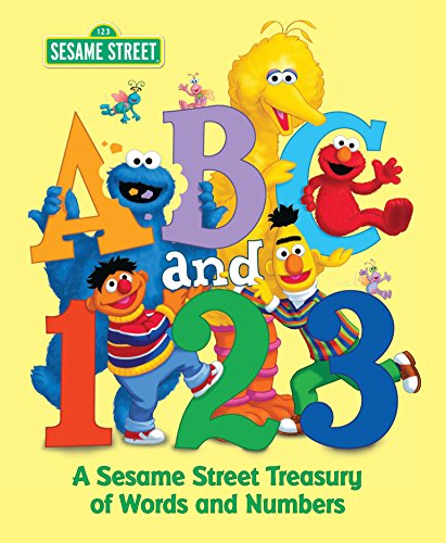 Stock image for ABC and 123, A Sesame Street Treasury of Words and Numbers: CTW Sesame Street for sale by Alf Books