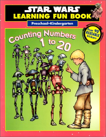 Stock image for Star Wars Learning Fun Book: Preschool-Kindergarten Counting Numbers 1 to 20: for sale by Book Lover's Warehouse