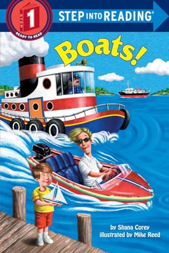 Stock image for Boats (Step-Into-Reading, Step 1) for sale by Gulf Coast Books