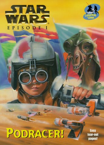 Stock image for PODRACER COLORING BO for sale by Book Lover's Warehouse