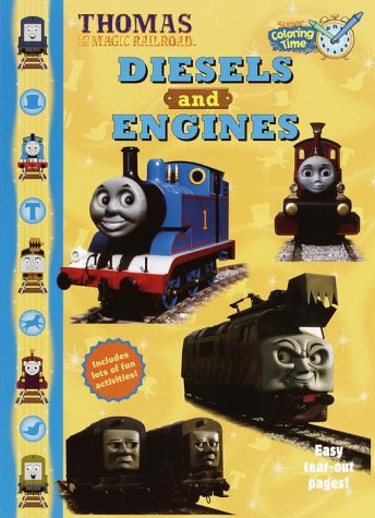 9780375805554: Thomas and the Magic Railroad : Diesels and Engines