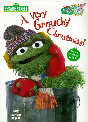 Beispielbild fr A Very Grouchy Christmas (Super Coloring Time) zum Verkauf von Wonder Book