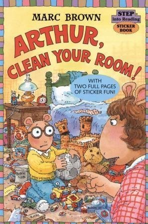 9780375808739: Arthur, Clean Your Room! (Step into Reading Sticker Book)