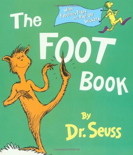 9780375811357: The Foot Book (Nifty Lift-And-Look Books)