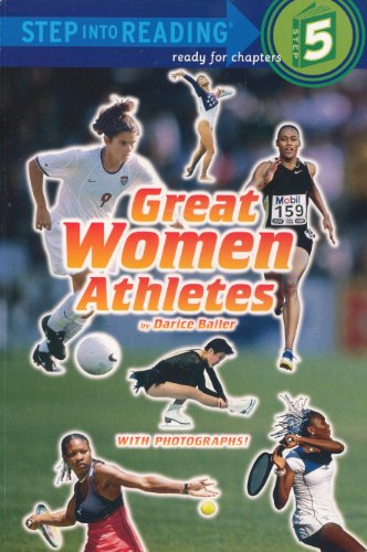 Beispielbild fr Great Women Athletes (Step-Into-Reading, Step 5) zum Verkauf von SecondSale