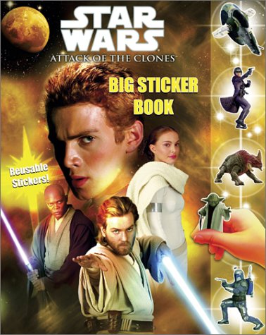 9780375815959: Star Wars Episode II: Big Sticker Book