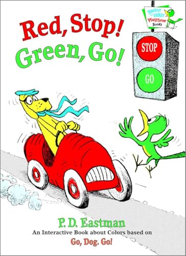 9780375825033: Red, Stop! Green, Go!: An Interactive Book of Colors (Bright & Early Playtime Books)