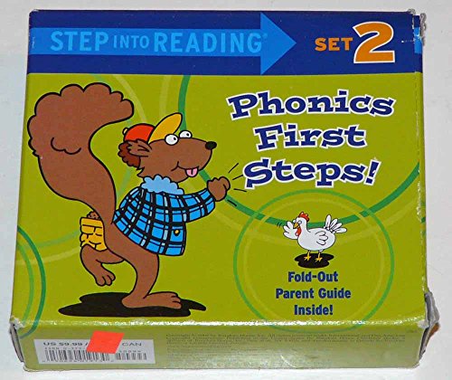 Beispielbild fr Step into Reading Phonics First Steps, Set 2 (Phonics Boxed Sets) zum Verkauf von Jenson Books Inc