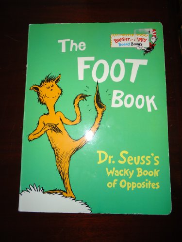 Imagen de archivo de Foot Book Dr. Seuss's Wacky Book of Opposites a la venta por Wonder Book