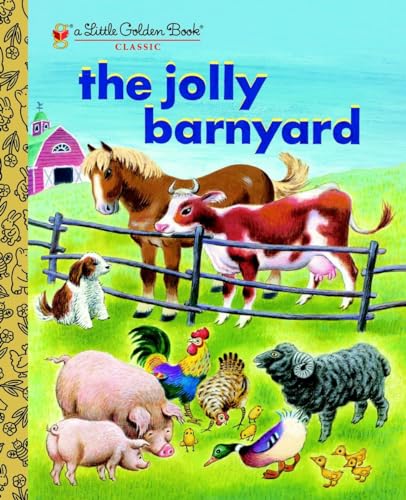 Stock image for The Jolly Barnyard (Little Golden Book) for sale by Your Online Bookstore