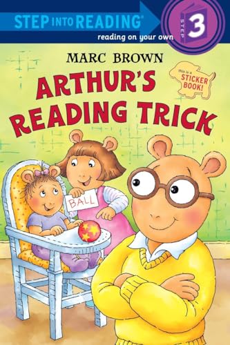 Beispielbild fr Arthur's Reading Trick (Step into Reading, Step 3) zum Verkauf von WorldofBooks