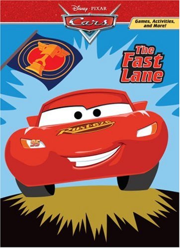 Beispielbild fr The Fast Lane (Deluxe Coloring Book)(Cars movie tie in) zum Verkauf von More Than Words