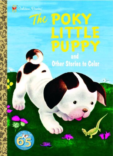 9780375835360: The Poky Little Puppy and Other Stories to Color (Super Coloring Book)