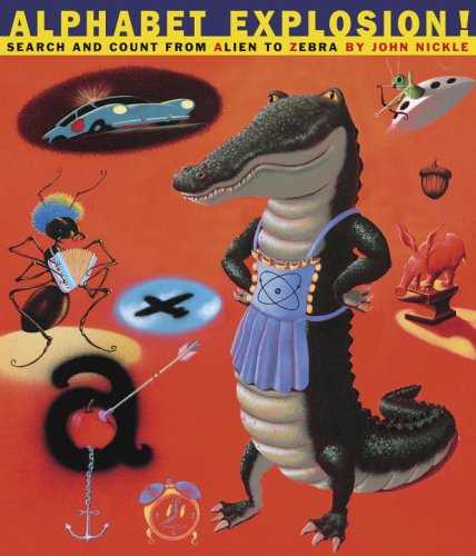 Stock image for Alphabet Explosion!: Search and Count from Alien to Zebra for sale by Goodwill of Colorado