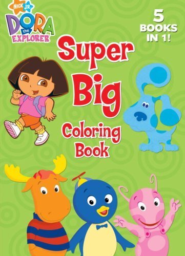 Jumbo Coloring Party (Nick Jr) (Jumbo Coloring Book) - Paperback