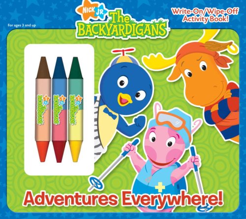 Adventures Everywhere! (Write-on/Wipe-off Activity Bk) (9780375843112) by Golden Books Publishing Company