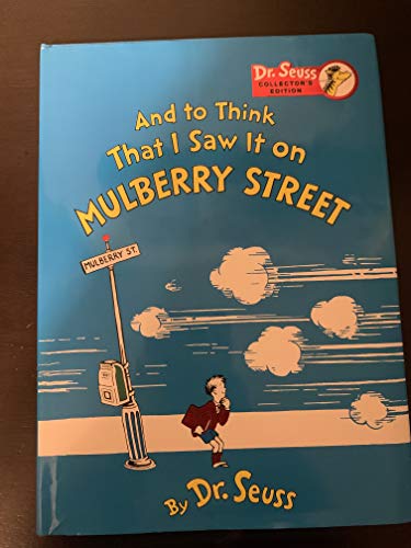 Stock image for And to Think That I Saw It on Mulberry Street (Kohl's Cares for Kids) for sale by Reliant Bookstore