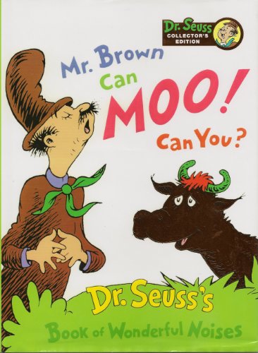 Stock image for Mr. Brown Can Moo! Can You? Dr. Seuss's Book of Wonderful Noises (Kohl's Cares for Kids) for sale by SecondSale