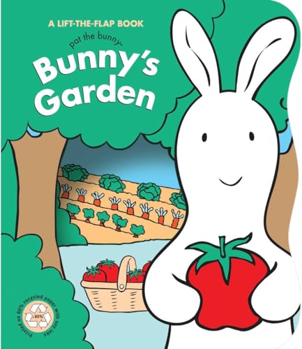 Imagen de archivo de Bunny's Garden (Pat the Bunny) (Shaped Board Book) a la venta por Wonder Book