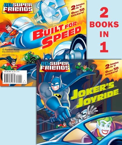 Imagen de archivo de Joker's Joyride/Built for Speed (DC Super Friends) (Pictureback(R)) a la venta por Gulf Coast Books