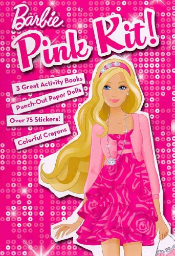 9780375859731: Barbie Pink Kit! [With Sticker(s) and 3 Activity Books, Paper Dolls and Crayons]