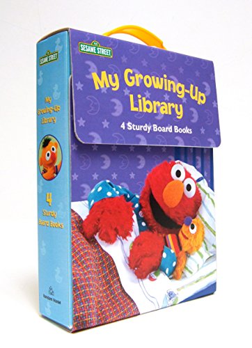 Beispielbild fr My Growing-Up Library: Sesame Street Board Books- Too Big for Diapers / Big Enough for a Bed / Too Big for Bottles / Big Enough for a Bike zum Verkauf von Once Upon A Time Books