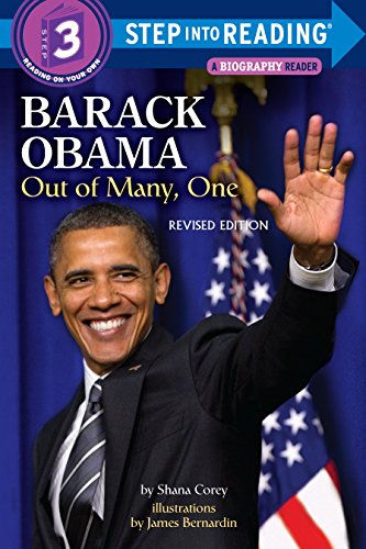 Imagen de archivo de Barack Obama: Out of Many, One (Step into Reading) a la venta por SecondSale