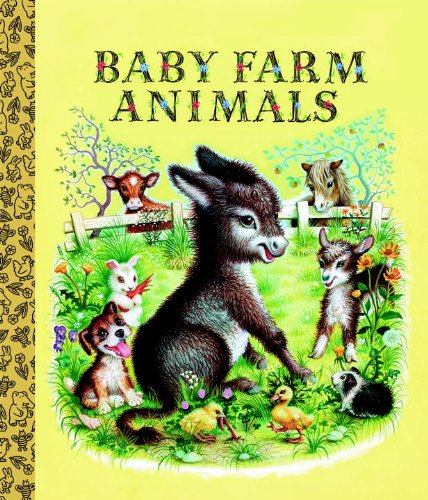 Beispielbild fr Baby Farm Animals (Golden Books) zum Verkauf von Wonder Book
