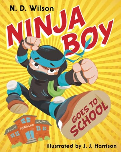 9780375865848: Ninja Boy Goes to School