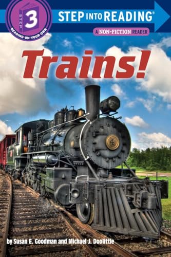 Beispielbild fr Trains! (Step into Reading) zum Verkauf von Wonder Book