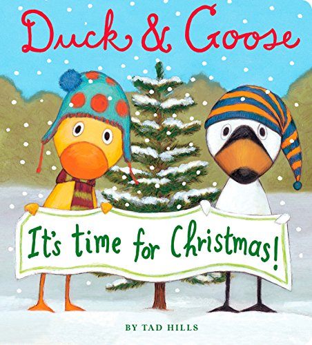 Beispielbild fr Duck and Goose, It's Time for Christmas! (Oversized Board Book) zum Verkauf von Better World Books