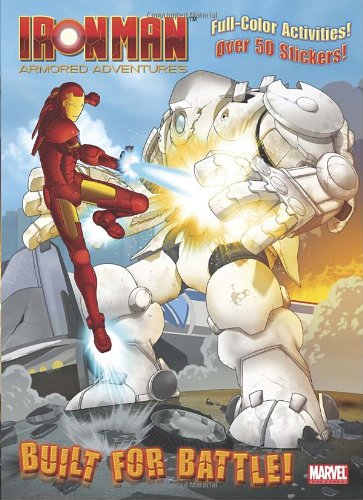 Beispielbild fr Built for Battle! (Marvel: Iron Man) (Full-Color Activity Book with Stickers) zum Verkauf von Wonder Book