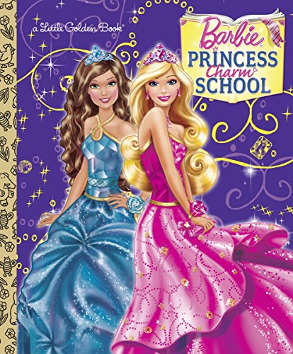 Stock image for Princess Charm School (Barbie) (Little Golden Book) for sale by Wonder Book