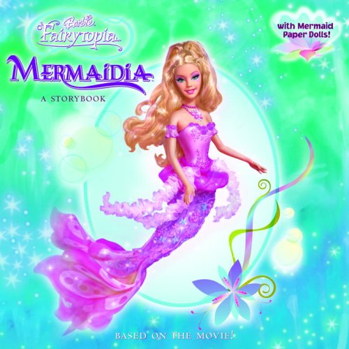 9780375874925: Barbie Fairytopia Mermaidia [With Paperdolls] (Barbie 8x8)