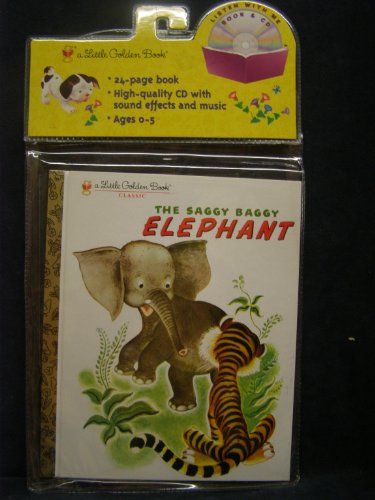 Beispielbild fr The Saggy Baggy Elephant (Little Golden Book & CD) zum Verkauf von Better World Books