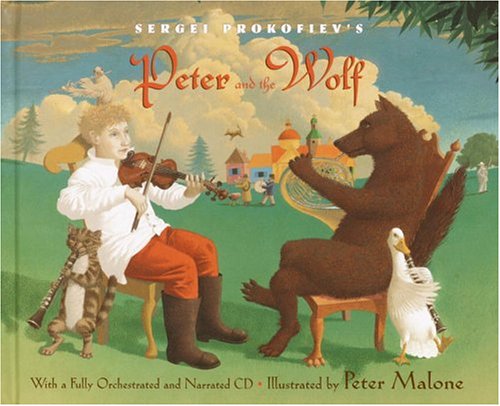 Imagen de archivo de Sergei Prokofiev's Peter and the Wolf: With a Fully-Orchestrated and Narrated CD a la venta por ZBK Books