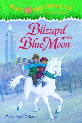 Beispielbild fr Magic Tree House #36: Blizzard of the Blue Moon (A Stepping Stone Book(TM)) zum Verkauf von More Than Words