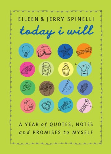 Imagen de archivo de Today I Will : A Year of Quotes, Notes, and Promises to Myself a la venta por Better World Books