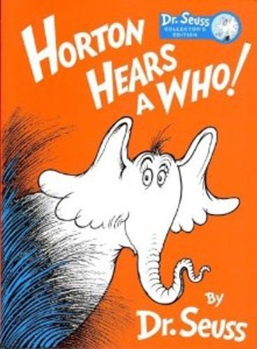 Imagen de archivo de DR. SEUSS HORTON HEARS A WHO! Collector's Edition by Kohls Cares for Kids a la venta por HPB-Diamond