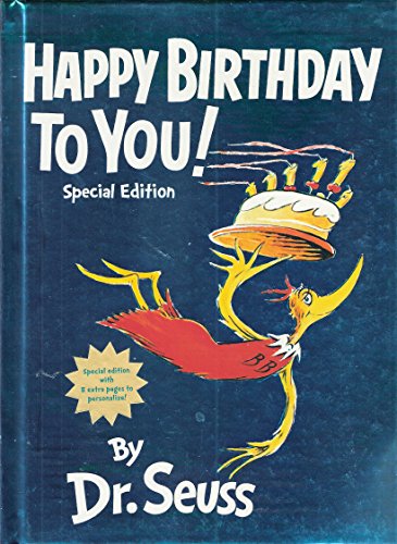 9780375973819: Happy Birthday to You Target Exclusive: Happy Birthday to You Special Edition With 8 Pages to Personalize