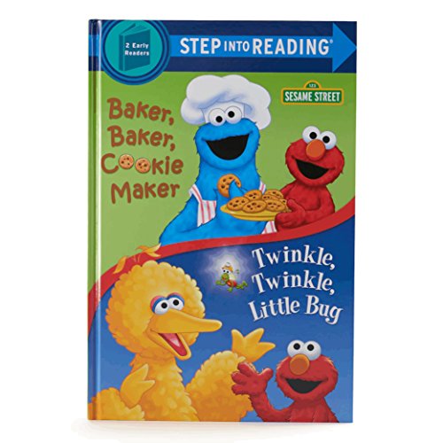 9780375976537: Sesame Street Cookie Monster Plush Toy with Book Bundle Baker Baker Cookie Maker
