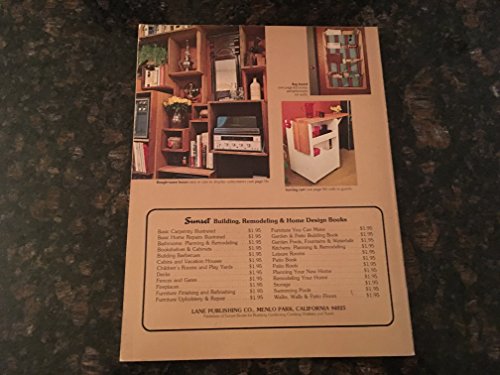 Imagen de archivo de How to make bookshelves & cabinets (A Sunset book) a la venta por Hastings of Coral Springs