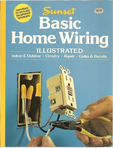 Stock image for Basic Home Wiring Illustrated (Sunset Book) for sale by Wonder Book