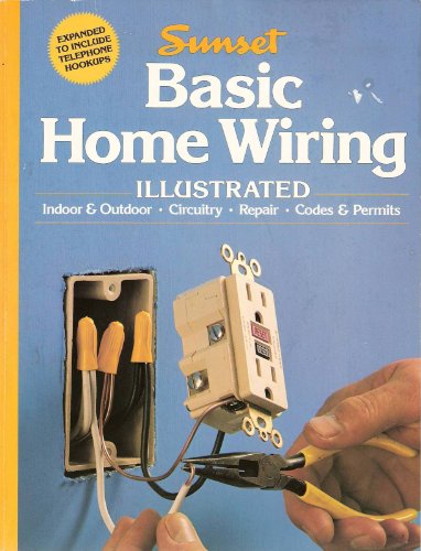 Beispielbild fr Sunset Basic Home Wiring Illustrated zum Verkauf von Robinson Street Books, IOBA